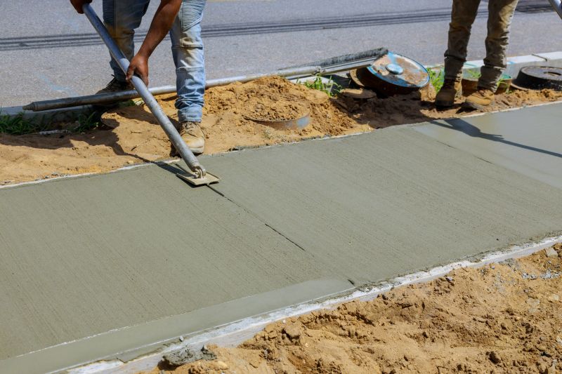 Contact About Concrete Walkway Installation